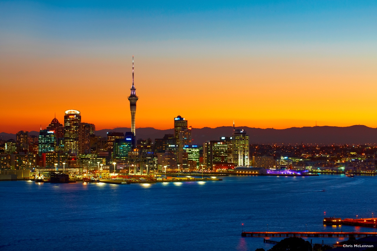 Nova Zelândia Mágica - Voando Air New Zeland Auckland - Nova Zelandia