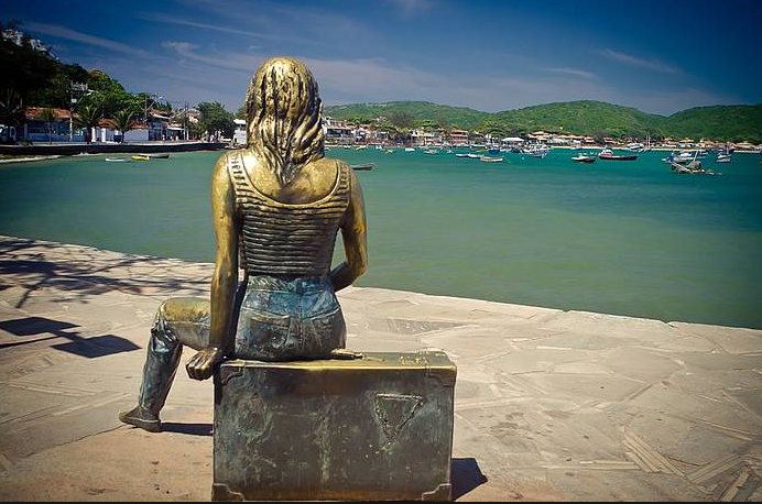 Rio de Janeiro e Búzios Estatua Brigith_Buzios